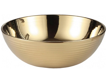 Фигурный умывальник золото MELANA T4004G золото